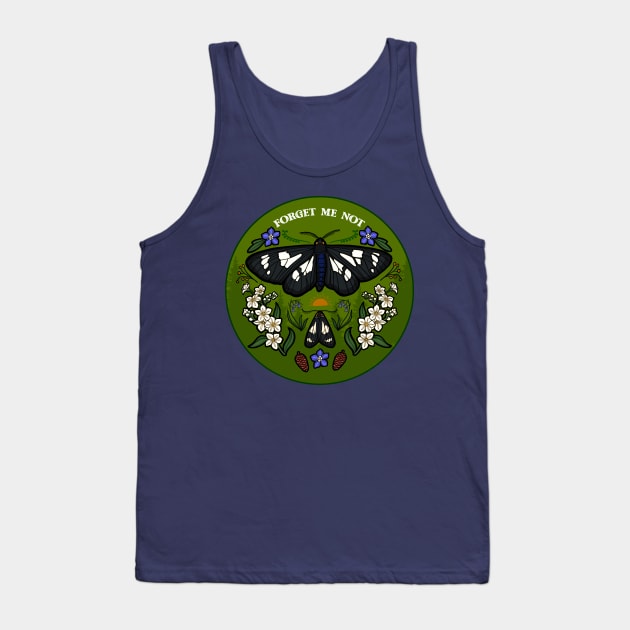 Forget Me Not Tank Top by CattGDesigns